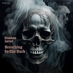 Pre Made Album Cover Woodsmoke skull,  smoke,  eerie,  dark