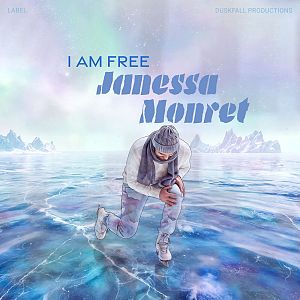 Premade Album Cover Periwinkle Gray - ID 18087