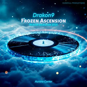 Premade Album Cover Teal Blue - ID 18161