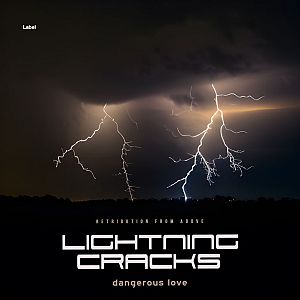 Pre Made Album Cover Cod Gray a couple of lightning strikes in the sky