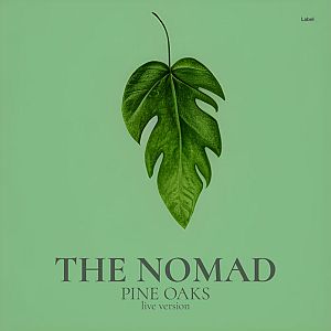 Pre Made Album Cover De York a green leaf on a green background