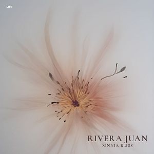 Pre Made Album Cover Nobel a picture of a flower with the words rivera juan on it