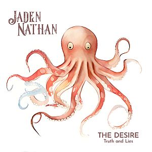 Pre Made Album Cover Just Right a drawing of an octopus on a white background
