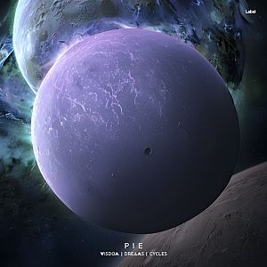 Pre Made Album Cover Ebony Clay an artist's rendering of the planets in space