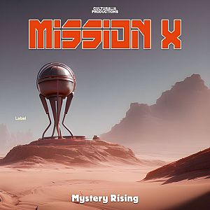 Pre Made Album Cover Pharlap a sci - fi movie poster for mission x