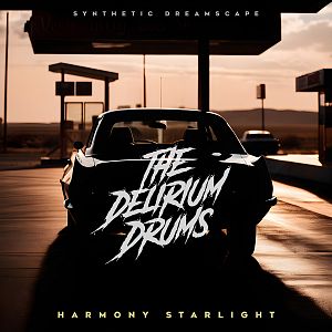 Pre Made Album Cover Night Rider the delirium drums album cover art