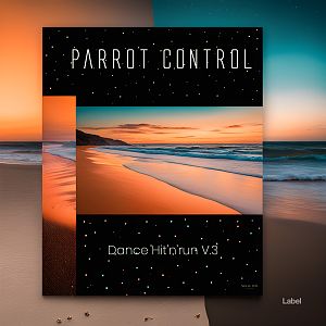 Pre Made Album Cover Copperfield a picture of a beach at sunset with the words dance hithun v3