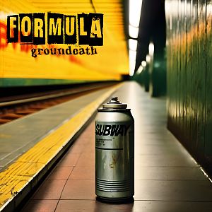 Pre Made Album Cover Old Gold a can of soda sitting on the ground next to a train track