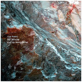 Pre Made Album Cover Nandor a close up of a marble surface with red and blue colors