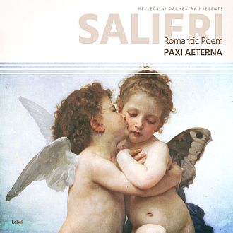Pre Made Album Cover Westar a painting of two angels kissing each other