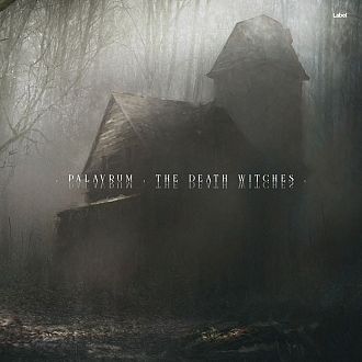 Pre Made Album Cover Heavy Metal a creepy house in the middle of a forest