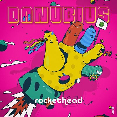 Pre Made Album Cover Red Violet