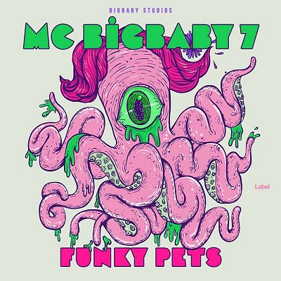 Pre Made Album Cover Pink Flare