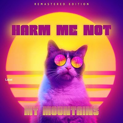 Pre Made Album Cover Medium Red Violet