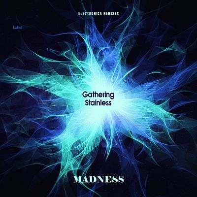 Pre Made Album Cover Aquamarine Blue