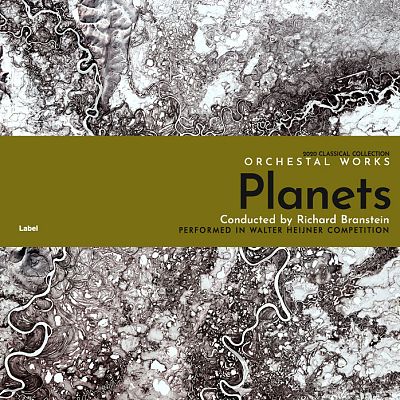 Pre Made Album Cover Yellow Metal