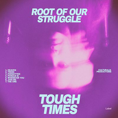 Pre Made Album Cover Vivid Violet