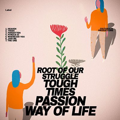 Pre Made Album Cover Almond