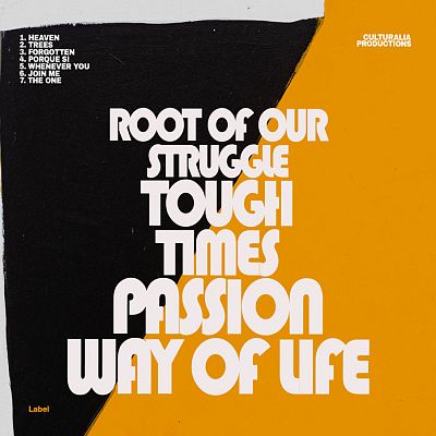 Pre Made Album Cover Tahiti Gold