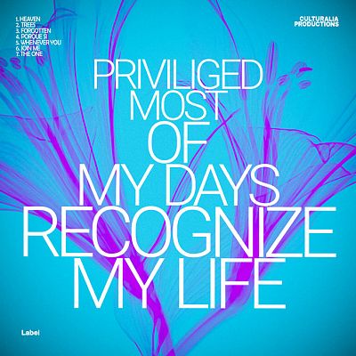 Pre Made Album Cover Cerulean