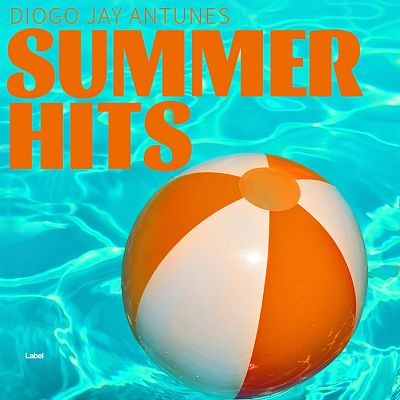 Pre Made Album Cover Bright Turquoise