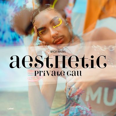 Pre Made Album Cover Mist Gray