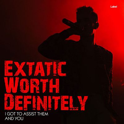 Pre Made Album Cover Red