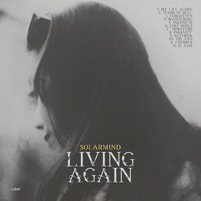 Pre Made Album Cover Gray Nickel