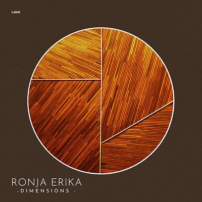 Pre Made Album Cover Metallic Bronze