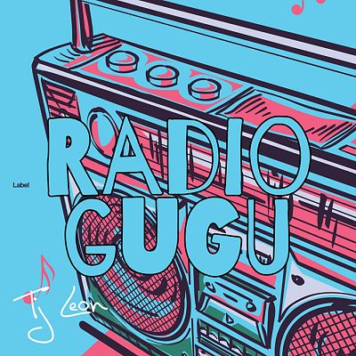 Pre Made Album Cover Turquoise Blue