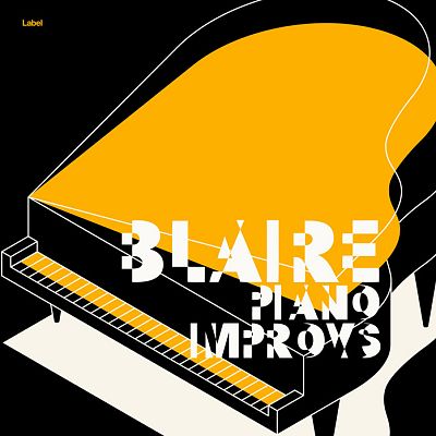 Pre Made Album Cover Black