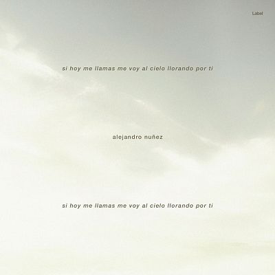 Pre Made Album Cover Green White