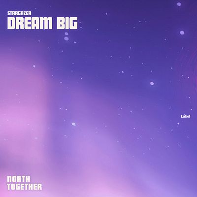 Pre Made Album Cover Blue Violet