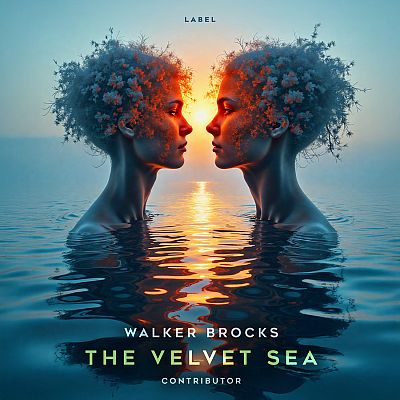 Pre Made Album Cover Blue Dianne