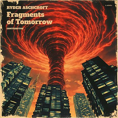 Pre Made Album Cover Red Damask