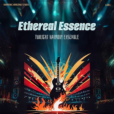 Pre Made Album Cover Burning Sand