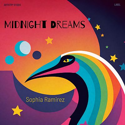 Pre Made Album Cover Nile Blue