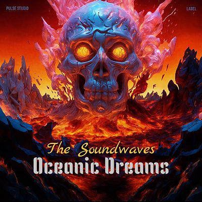 Pre Made Album Cover Red Damask