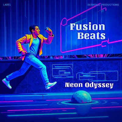 Pre Made Album Cover International Klein Blue