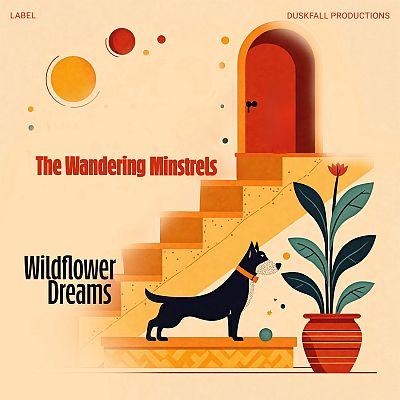 Pre Made Album Cover Peach Yellow