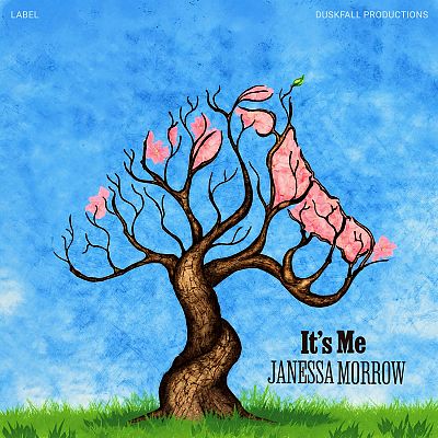 Pre Made Album Cover Cornflower Blue