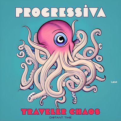 Pre Made Album Cover Hippie Blue