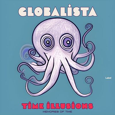 Pre Made Album Cover Hippie Blue