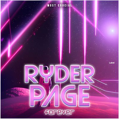 Pre Made Album Cover Vivid Violet