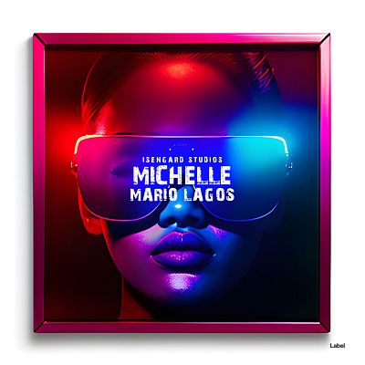 Pre Made Album Cover Charm