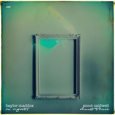 Pre Made Album Cover Viridian Green