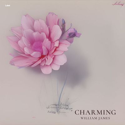 Pre Made Album Cover Pink Swan