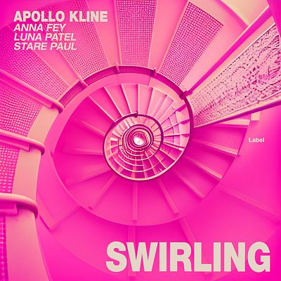 Pre Made Album Cover Violet Red