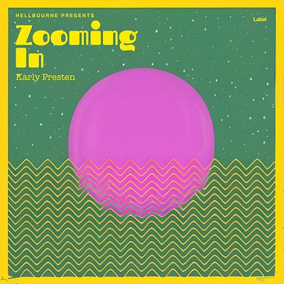 Pre Made Album Cover Spring Leaves