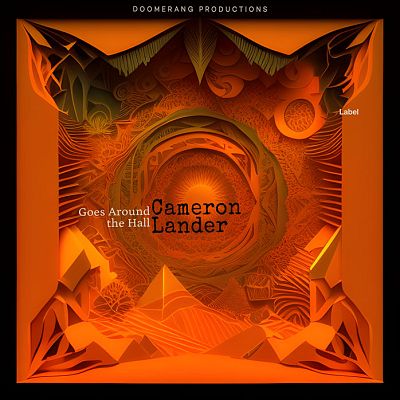 Pre Made Album Cover Burnt Orange